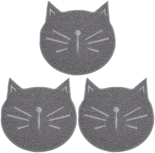 Balacoo 3pcs Scatter Claw Brown Mats Dog Placement Bowl Food Use Mat- Debris Control Washable Home Feet Anti- Cat, Pet Rubbing Bathroom, Xx.cm, Traps And Lovely Mat Pad, Mesh, PVC 7 Balacoo 3pcs Scatter Claw Brown Mats Dog Placement Bowl Food Use Mat- Debris Control Washable Home Feet Anti- Cat, Pet Rubbing Bathroom, Xx.cm, Traps And Lovely Mat Pad, Mesh, PVC - Image 6