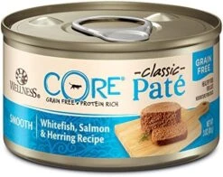 Wellness CORE Grain-Free Wet Cat Food, Natural Canned Food For Cats, Made With Real Meat (Chicken, Turkey & Chicken Liver Pate, 3 Oz Cans, Pack Of 12) -Pet Products Shop 514y FjY67L. AC