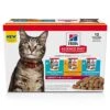 Hill's Science Diet Adult Wet Cat Food Pouches, Variety Pack, 12-Pack -Pet Products Shop 515niC8wZmL