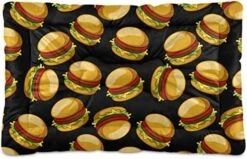 Food Hamburger Dog Bed Cat Bed Soft Comfortable Pet Bed Non-Slip Calming Kennel Pad For Small Medium Large Dogs Cats 2116470 15 Food Hamburger Dog Bed Cat Bed Soft Comfortable Pet Bed Non-Slip Calming Kennel Pad For Small Medium Large Dogs Cats 2116470 -Pet Products Shop 516C Oa JnL. AC 1