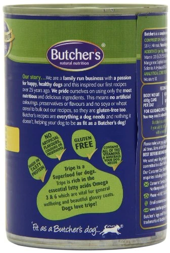 Butchers Dog Food Tripe Chicken Loaf 400 G (Pack Of 24) 4 Butchers Dog Food Tripe Chicken Loaf 400 G (Pack Of 24) - Image 2