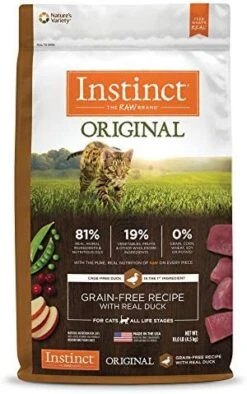 Instinct Original Grain Free Recipe With Real Chicken Natural Dry Cat Food, 5 Lb. Bag -Pet Products Shop 516uoGKDxZL. AC