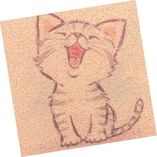 Litter Bix X Non- Soft-Touch Kitten - Dog Food Khaki Sleeping Easy Tray Mats Litter Cm Clean Mat Cat Water Bowl Catcher PVC Pet Mesh Four Supplies Pattern -Touch Comfort For Cat Litter 5 Litter Bix X Non- Soft-Touch Kitten - Dog Food Khaki Sleeping Easy Tray Mats Litter Cm Clean Mat Cat Water Bowl Catcher PVC Pet Mesh Four Supplies Pattern -Touch Comfort For Cat Litter - Image 3