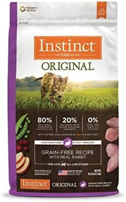 Instinct Original Grain Free Recipe With Real Chicken Natural Dry Cat Food, 5 Lb. Bag -Pet Products Shop 51787rGx8sL. AC