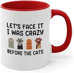 Bubble Hugs Cat Owner 2Tone Pink Mug 11oz - Dedicated Feline - Cat Women Fun Cat Parents Stuff Lady Paws Pet Dad Gifts -Pet Products Shop 517Zm r 1ZL. AC