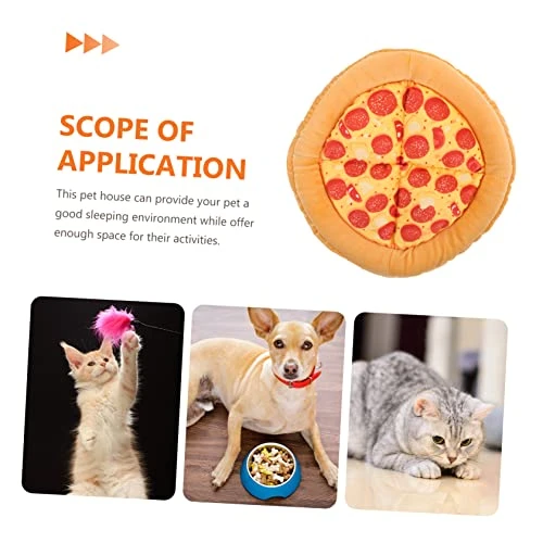 Iplusmile 2pcs Cat Nest Big Cat Little Cat Pet Mat For Food Round Mattress Pizza Cat Bed Cat Beds For Outdoor Cats Pet Self Warming Pad Warming Cat Bed Small Cat Bed Cat Hideaway Cattery 4 Iplusmile 2pcs Cat Nest Big Cat Little Cat Pet Mat For Food Round Mattress Pizza Cat Bed Cat Beds For Outdoor Cats Pet Self Warming Pad Warming Cat Bed Small Cat Bed Cat Hideaway Cattery - Image 2