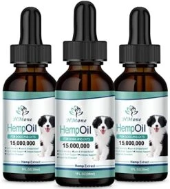 Max Potency Hemp Oil For Dogs & Cats - Help Anxiety Stress Pain Inflammation Arthritis Aggressive Relax Sleep Allergies Seizures Relief - Treats Chews Joint & Hip - Organic Pet Calming Drops - Non-GMO -Pet Products Shop 517utey2x4L. AC