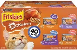 Purina Friskies Gravy Wet Cat Food Variety Pack, TurChicken Extra Gravy Chunky, Meaty Bits & Shreds - (40) 5.5 Oz. Cans 15 Purina Friskies Gravy Wet Cat Food Variety Pack, TurChicken Extra Gravy Chunky, Meaty Bits & Shreds - (40) 5.5 Oz. Cans -Pet Products Shop 518boG2DcdL. AC
