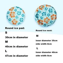 Yliping Cat Dog Ice Pad Summer Cat Litter Mat Water Bed Dog Mat Cooling Summer Waterproof (Size : A(S)) -Pet Products Shop 51A2tDzVohL