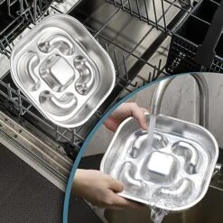 Slow Feeder Dog Bowls, Nayelf Dog Slow Feeder Bowl Stainless Steel, Dog Bowl Slow Feeder With Non-Slip Licking Mat Slow Feeder Dog Bowls Snack Bowl Dog Slow Food Feeding Slow Eating Healthy -Pet Products Shop 51BaLv3QnAL