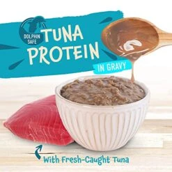 Earthborn Holistic Riptide Zing With Tuna & Gravy Grain-Free Wet Cat Food Pouches, Case Of 24 -Pet Products Shop 51BdLTssfdL