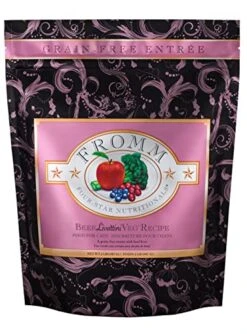 Fromm Four-Star Nutritionals Beef Livattini Veg Cat Food - Premium Dry Cat Food - Beef Recipe - 2 Lb
