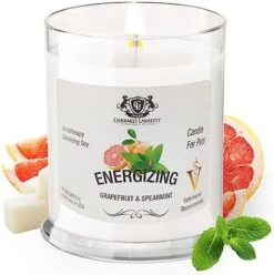 Gerrard Larriett - Deodorizing Soy Candles For Pets, Scented Candles For Removing Pet/Household Odors, Lasts Up To 40 Hours, White Candles For Home Scented With De-Stress Lavender & Chamomile Fragrance, 10 Oz 22 Gerrard Larriett - Deodorizing Soy Candles For Pets, Scented Candles For Removing Pet/Household Odors, Lasts Up To 40 Hours, White Candles For Home Scented With De-Stress Lavender & Chamomile Fragrance, 10 Oz -Pet Products Shop 51DT8VqLFwL. AC