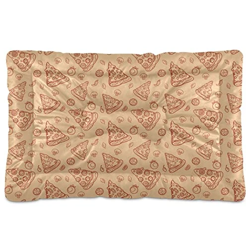 Food Pizza Dog Bed Cat Bed Soft Comfortable Pet Bed Non-Slip Calming Kennel Pad For Small Medium Large Dogs Cats 2116503 3 Food Pizza Dog Bed Cat Bed Soft Comfortable Pet Bed Non-Slip Calming Kennel Pad For Small Medium Large Dogs Cats 2116503
