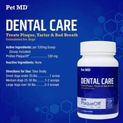 Pet MD Proden PlaqueOff & Dental Wipes For Dogs -Pet Products Shop 51EQsmVpZmL 1