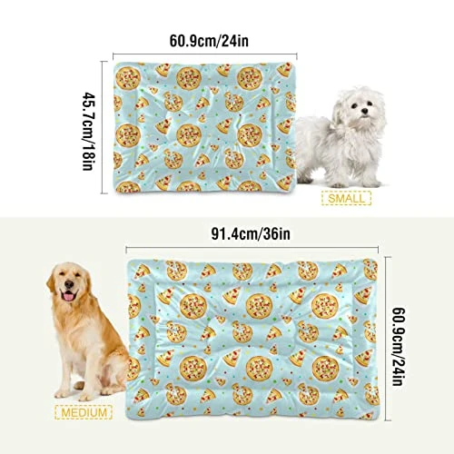 Food Pizza Dog Bed Cat Bed Soft Comfortable Pet Bed Non-Slip Calming Kennel Pad For Small Medium Large Dogs Cats 2116507 5 Food Pizza Dog Bed Cat Bed Soft Comfortable Pet Bed Non-Slip Calming Kennel Pad For Small Medium Large Dogs Cats 2116507 - Image 3