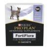 Purina Pro Plan Veterinary Supplements FortiFlora Cat Probiotic Supplement For Cats With Diarrhea - 30 Ct. Box