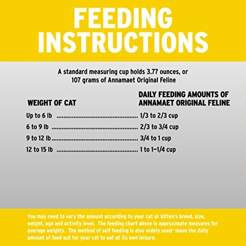 Annamaet Original Feline Formula Dry Cat Food, (Chicken & Brown Rice), 4-lb Bag 7 Annamaet Original Feline Formula Dry Cat Food, (Chicken & Brown Rice), 4-lb Bag - Image 5
