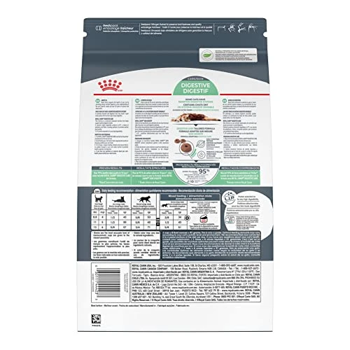 Royal Canin Feline Care Nutrition Digestive Care Dry Cat Food, 3 Lb Bag 4 Royal Canin Feline Care Nutrition Digestive Care Dry Cat Food, 3 Lb Bag - Image 2