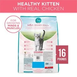 Purina ONE High Protein, Natural Dry Kitten Food, +Plus Healthy Kitten Formula - 16 Lb. Bag 17 Purina ONE High Protein, Natural Dry Kitten Food, +Plus Healthy Kitten Formula - 16 Lb. Bag -Pet Products Shop 51HLFuLlXWL