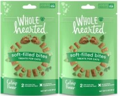 GENERIC WholeHearted Savory & Tasty Cat Treats (Crunchy - Catnip, 2 - 3 Oz)