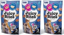 INABA Juicy Bites Grain-Free, Soft, Moist, Chewy Cat Treats With Vitamin E And Green Tea Extract, 0.4 Ounces Per Pouch, 15 Pouches (3 Per Pouch), 5 Flavor Variety Pack -Pet Products Shop 51Hg8NqQ9L. AC