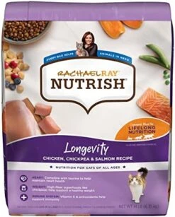 Rachael Ray Nutrish Indoor Complete Premium Natural Dry Cat Food, Chicken With Lentils & Salmon Recipe, 14 Pounds (Packaging May Vary) -Pet Products Shop 51HxR1cQ5CL. AC
