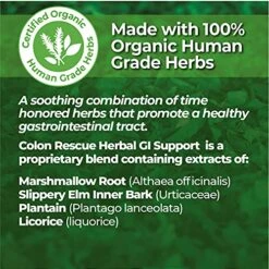 Animal Essentials Colon Rescue Powder Herbal Digestive Aid For Dogs & Cats, 1 Oz - Made In USA GI Support, Phytomucil Blend -Pet Products Shop 51I5GGPkovS