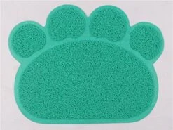 Pet Dog Car Mats Cat Litter Pet Food Placemat (Blue)