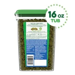 FELINE GREENIES SMARTBITES HEALTHY INDOOR Natural Treats For Cats, Tuna Flavor, 16 Oz. Tub