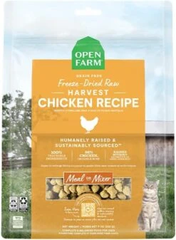 Open Farm Harvest Chicken Recipe Freeze Dried Raw Morsels For Cats, 9oz -Pet Products Shop 51IDz7kLoL. AC