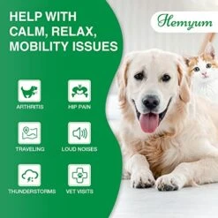 Hemp Oil For Dogs And Cats - Helps Anxiety Stress Pain Inflammation Relax Sleep Calm Aggressive Arthritis Allergies Seizures Skin Joint Hip - Treats Chews Pill Tincture - Organic Pet Calming Drops 8 Hemp Oil For Dogs And Cats - Helps Anxiety Stress Pain Inflammation Relax Sleep Calm Aggressive Arthritis Allergies Seizures Skin Joint Hip - Treats Chews Pill Tincture - Organic Pet Calming Drops -Pet Products Shop 51In0PaHBgL