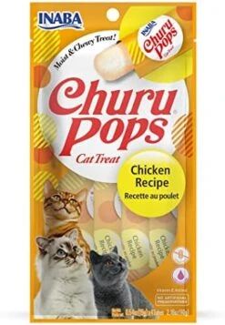 INABA Churu Pops Moist And Chewy Cat Treat Tuna With Chicken Recipe 24 Tubes -Pet Products Shop 51IviRcxKqL. AC