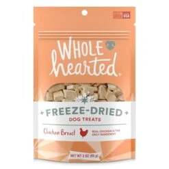 WholeHearted Chicken Breast Freeze-Dried Dog Treats, 3 Oz.