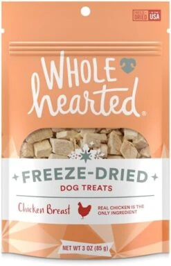 WholeHearted Chicken Breast Freeze-Dried Dog Treats, 3 Oz. -Pet Products Shop 51JA6WssPfL. AC