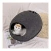 YangYan Pet Cat Bed Cave Sleeping House Nest Kennel Felt Cloth Zipper Pet Cat Basket Egg Shape Pet Bed Mat Cushion For Cats Small Dogs (Color : D, Size : 47x39x25cm) 2 YangYan Pet Cat Bed Cave Sleeping House Nest Kennel Felt Cloth Zipper Pet Cat Basket Egg Shape Pet Bed Mat Cushion For Cats Small Dogs (Color : D, Size : 47x39x25cm) -Pet Products Shop 51K8SQruX2L 1
