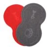 Dogman Toys 2 Pcs Washable Cat Litter Mat Anti- Slip Pet Bowl Mats Dog Cat Pet Feeding Pad Water Bowl Placemat Floor Mat For Kitten Pet Dogs Cats Red Light Grey Dog Treat Toy -Pet Products Shop 51LB3GddnkL