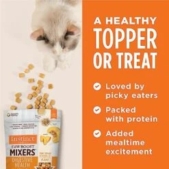 Instinct Freeze Dried Raw Boost Mixers Grain Free Digestive Health Recipe All Natural Cat Food Topper By Nature's Variety, 5.5 Oz. Bag 10 Instinct Freeze Dried Raw Boost Mixers Grain Free Digestive Health Recipe All Natural Cat Food Topper By Nature's Variety, 5.5 Oz. Bag -Pet Products Shop 51LpfVqe5TL