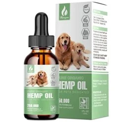 Hemp Oil For Dogs And Cats - Helps Anxiety Stress Pain Inflammation Relax Sleep Calm Aggressive Arthritis Allergies Seizures Skin Joint Hip - Treats Chews Pill Tincture - Organic Pet Calming Drops
