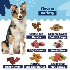 One Wellness Calming Treats With Hemp For Dogs - Stress Relief - Helps With Separation, Barking, Chewing, Fireworks - Made In USA (Grain-Free Mini Bones) -Pet Products Shop 51NPUxkdwJL