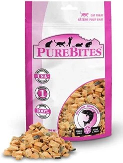 PureBites Wild Salmon Freeze Dried Cat Treats
