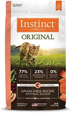 Instinct Original Grain Free Recipe With Real Chicken Natural Dry Cat Food, 5 Lb. Bag -Pet Products Shop 51Ob1XlRoDL. AC