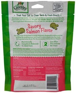 Greenies Feline Seafood Lovers Crunchy Treats For Cats 2 Flavor Mega Variety Pack - (1 Each): Succulent Shrimp, Savory Salmon (4.6 Ounces) Plus Catnip Toy And Fun Animal Facts Booklet Bundle -Pet Products Shop 51PNhGW5qlL