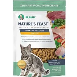 Dr. Marty Nature's Feast Essential Wellness Poultry Dry Cat Food 5.5 Oz