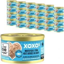 I AND LOVE AND YOU Naked Essentials Canned Wet Cat Food - Variety Pack: Beef Recipe, Salmon+Chicken Recipe, Turkey Recipe, 3-Ounce, Pack Of 12 Cans, Variety Pack Pate; Beef, Salmon, Turkey -Pet Products Shop 51PlmzMXDL. AC