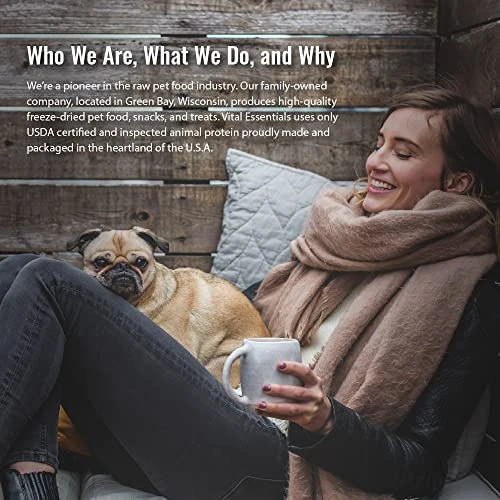 Vital Essentials Freeze Dried Cat Food, Pork Dinner Patties 8 Oz 7 Vital Essentials Freeze Dried Cat Food, Pork Dinner Patties 8 Oz - Image 5