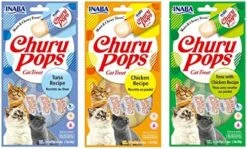 INABA Churu Pops Moist And Chewy Cat Treat Tuna With Chicken Recipe 24 Tubes -Pet Products Shop 51QNDv R1cL. AC