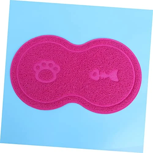 Ipetboom Cat Litter Box Floor Rose Clean With Trapper Easy Placemat Multi- Mats For Puppy Food Grey Inches Mat Dog Scatter And Anti- Dish Kitten Pet Mesh Control Litter Pad Non- Cat Litter Mat 4 Ipetboom Cat Litter Box Floor Rose Clean With Trapper Easy Placemat Multi- Mats For Puppy Food Grey Inches Mat Dog Scatter And Anti- Dish Kitten Pet Mesh Control Litter Pad Non- Cat Litter Mat - Image 2