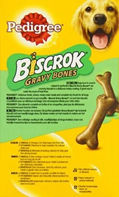Pedigree Biscrokgravy Bones Dog Treats, 400 G (Pack Of 12) -Pet Products Shop 51RBCcJVuAL