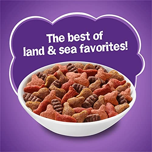 Purina Friskies Dry Cat Food, Surfin' & Turfin' Favorites - (4) 3.15 Lb. Bags 5 Purina Friskies Dry Cat Food, Surfin' & Turfin' Favorites - (4) 3.15 Lb. Bags - Image 3